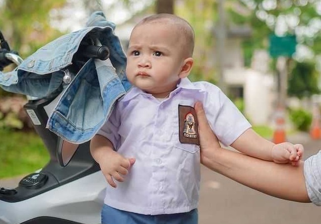 OOTD seragam SMA ala Cipung